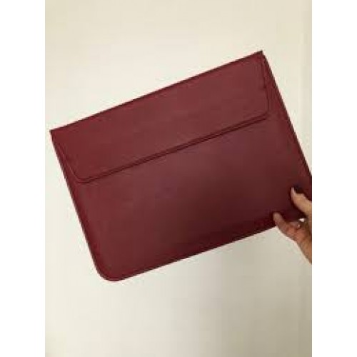 Папка конверт для MacBook PU sleeve bag 15'' /wine red/