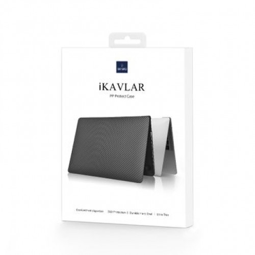 Накладка пластик MacBook Pro Retina 13.3 (2020) Wiwu Kevlar /black/