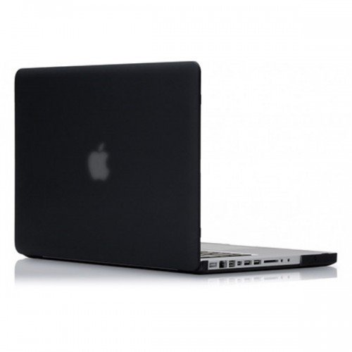 Накладка пластик MacBook Air 13.3 New /picture leather black/ DDC