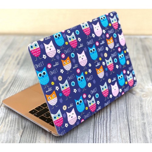 Накладка пластик MacBook Pro 13.3 Retina New /picture owl/ DDC