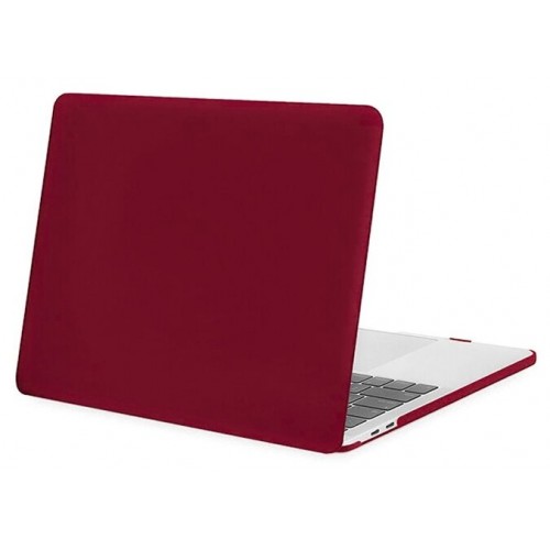 Накладка пластик MacBook Pro 16 Retina /matte matte wine red/ DDC