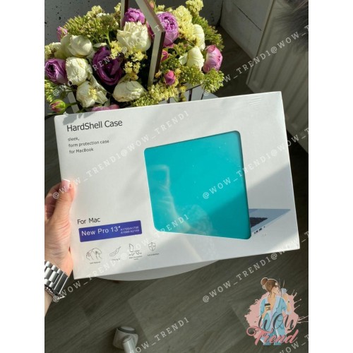 Накладка пластик MacBook Pro Retina 13.3 (2020) /matte sea blue/ DDC