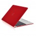 Накладка пластик MacBook Air 13.3 New /matte red/ DDC