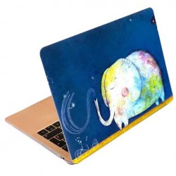 Накладка пластик MacBook Air 13.3 New /picture elephant/ DDC