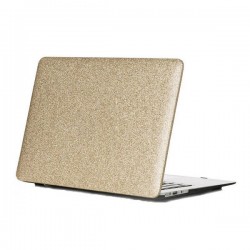 Накладка пластик MacBook Air 13.3 /picture glitter gold/ DDC