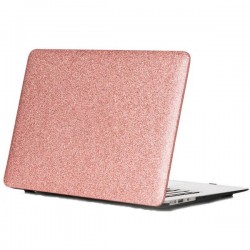 Накладка пластик MacBook Air 13.3 /picture glitter pink/ DDC