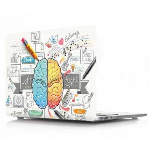 Накладка пластик MacBook Pro 13,3 Retina /picture Einstein/ DDC