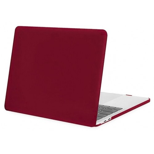 Накладка пластик MacBook Pro Retina 13.3 (2020) /matte wine red/ DDC