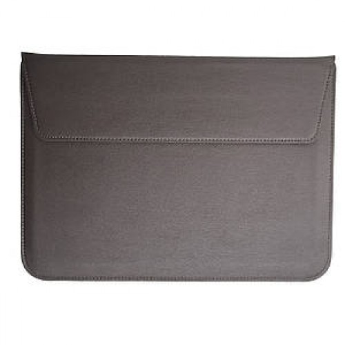 Папка конверт для MacBook Leather standing pouch 15'' /black/