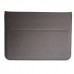 Папка конверт для MacBook Leather standing pouch 15'' /black/