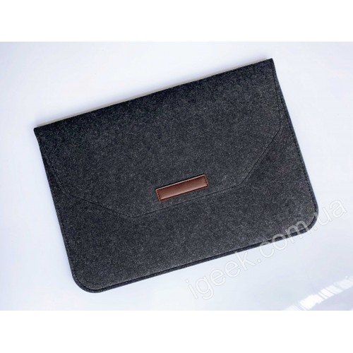 Папка конверт для MacBook Felt sleeve bag 11.6'' /black/