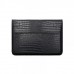 Папка конверт для MacBook Leather crocodile 15.4'' /black/