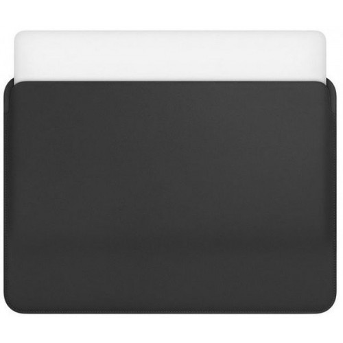 Папка конверт для MacBook Leather standing pouch 15'' /black/
