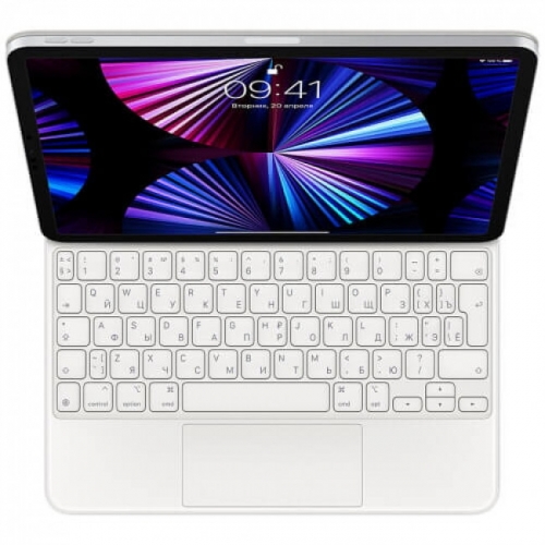 Клавіатура Apple Magic Keyboard for iPad Pro 11" 4rd gen. and iPad Air 5th gen. White (MJQJ3)