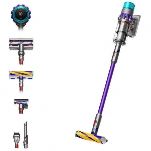 Вертикальний + ручний пилосос (2в1) Dyson Gen5detect Absolutev (Nickel/Purple) (446989-01)
