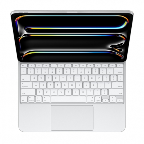 Клавіатура Apple Magic Keyboard for iPad Pro 13 M4 (2024) White (MWR43)