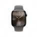 Смарт-годинник Apple Watch Series 10 GPS+LTE 46mm Natural Titanium S.Gray Sport Band S/M (MWY93)