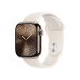 Смарт-годинник Apple Watch Series 10 GPS+LTE 42mm Gold Titanium Starlight Sport Band S/M (MX063)