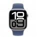 Смарт-годинник Apple Watch Series 10 GPS 42mm Silver Al. Denim Sport Band M/L (MWWC3) Смарт-годинник Apple Watch Series 10 GPS 42mm Silver Al. Denim Sport Band M/L (MWWC3)
