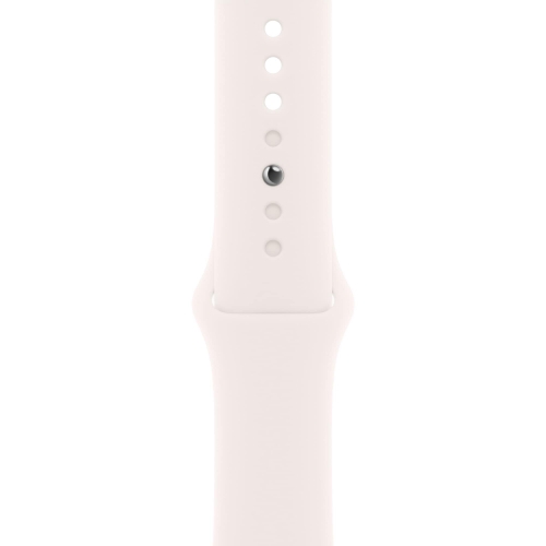 Смарт-годинник Apple Watch Series 10 GPS 46mm Rose Gold Al. Light Blush Sport Band M/L (MWWU3)