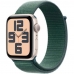 Смарт-годинник Apple Watch SE 2 2024 GPS 44mm Starlight Al. Lake Green Sport Loop (MXEW3)
