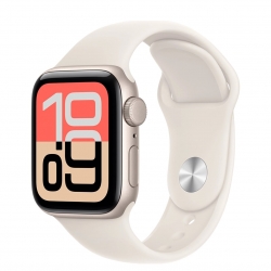 Watch SE 3 GPS+LTE 40mm Starlight Al. Starlight Sport Band M/L (MEP74)