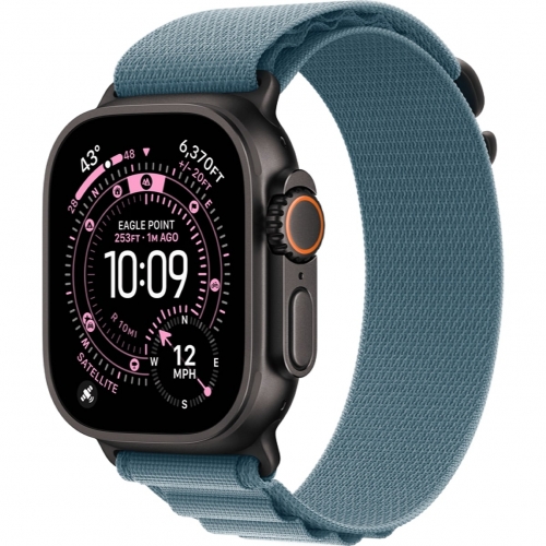 Watch Ultra 3 GPS+LTE 49mm Black Titanium C Light Blue Alpine Loop L (MF254+MG9M4)