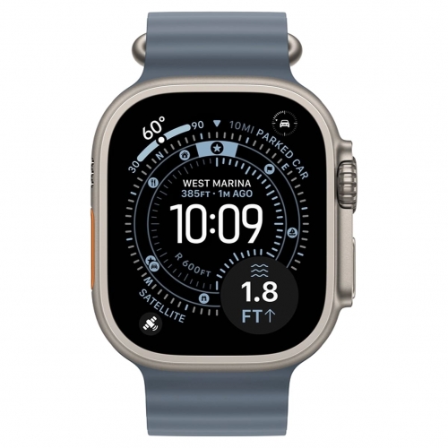 Watch Ultra 3 GPS+LTE 49mm Natural Titanium C Anchor Blue O. Band (MEWH4)