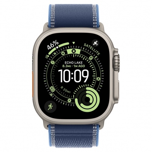 Watch Ultra 3 GPS+LTE 49mm Natural Titanium C Blue/Bright Blue T.Loop M/L (MEWU4)