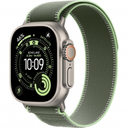 Watch Ultra 3 GPS+LTE 49mm Natural Titanium C Green/Neon T.Loop M/L (MF1V4+MFT54)