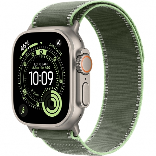 Watch Ultra 3 GPS+LTE 49mm Natural Titanium C Green/Neon T.Loop M/L (MF1V4+MFT54)