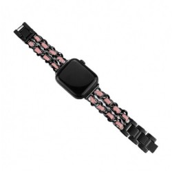 Ремінець Apple watch 38/40mm CHANEll /black pink/