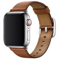Ремінець Apple watch 38/40mm Classic Buckle Leather /brown/