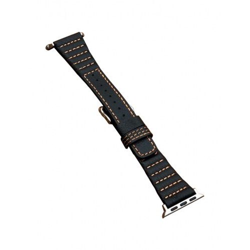 Ремінець Apple watch 38/40mm Garil Leather /black/