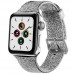 Ремінець Apple watch 38/40mm Glitter /black/