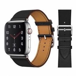 Ремінець Apple watch 38/40mm Hermès New Leather /black/