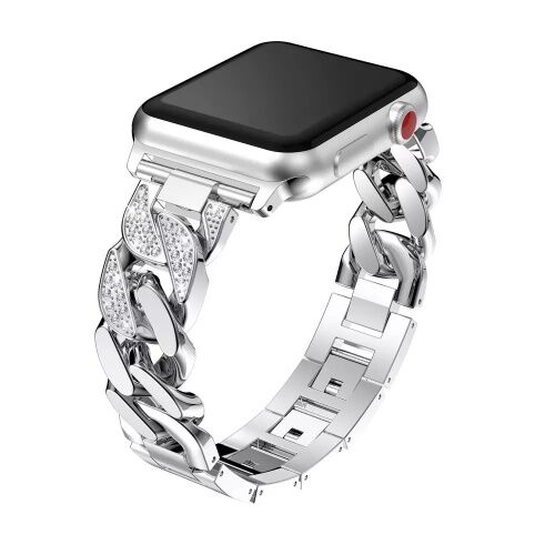 Ремінець Apple watch 38/40mm Lady band /silver/