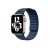 Ремінець Apple watch 38/40mm Leather Link /midnight blue/