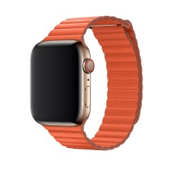 Ремінець Apple watch 38/40mm Leather Loop /sunset/
