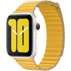 Ремінець Apple watch 38/40mm Leather Loop /yellow/