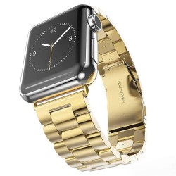 Ремінець Apple watch 38/40mm Metall old 3-bead /gold/