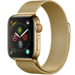 Ремінець Apple watch 38/40mm Milanese Loop /gold/