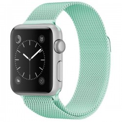 Ремінець Apple watch 38/40mm Milanese Loop /marine green/