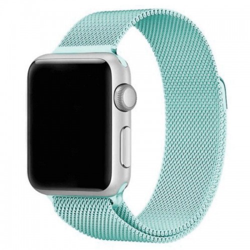 Ремінець Apple watch 38/40mm Milanese Loop /neon sea/