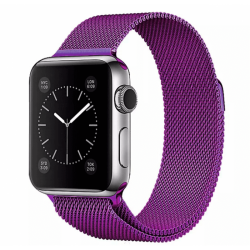 Ремінець Apple watch 38/40mm Milanese Loop /purple/
