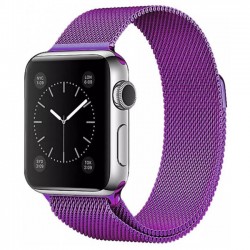 Ремінець Apple watch 38/40mm Milanese Loop /ultra violet/