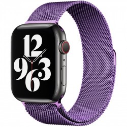 Ремінець Apple watch 38/40mm Milanese Loop /violet/