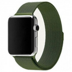 Ремінець Apple watch 38/40mm Milanese Loop /virid/
