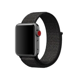 Ремінець Apple watch 38/40mm Nylon Sport Loop /black/