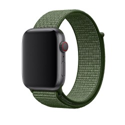 Ремінець Apple watch 38/40mm Nylon Sport Loop /cargo khaki/